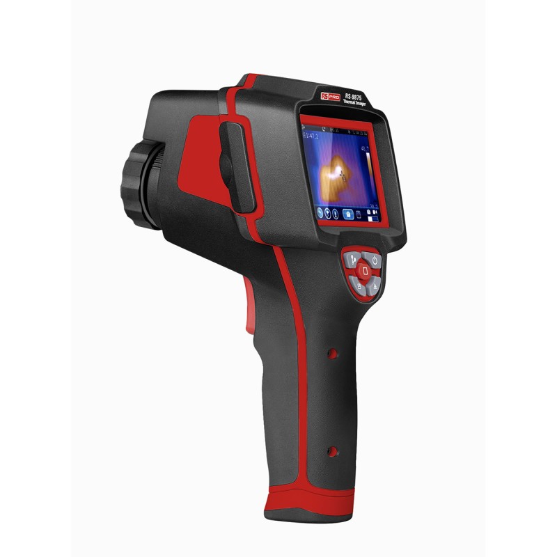 1 pcs - RS PRO RS-9875 Thermal Imaging Camera, 0 - +400 (High Range) °C, -20 - +150 (Low Range) °C, 160 x