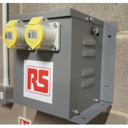 1 pcs - RS PRO 3.3kVA Site Transformer, 230V ac Primary, 110 (55V Secondary, 2 x 16A O/P