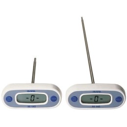 1 pcs - Hanna Instruments HI 145 Wired Digital Thermometer for Food Industry, Industrial Use, 1 Input(s), +220°C Max, ±0.3 °C