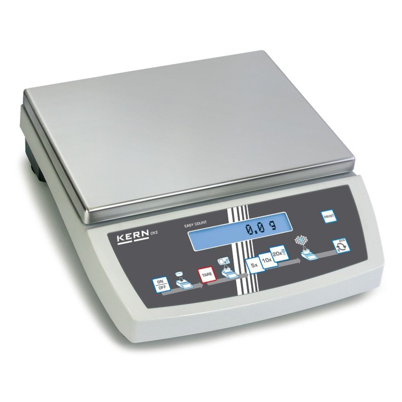 1 pcs - Kern Weighing Scale, 16kg Weight Capacity Type C - European Plug, Type G - British 3-pin, With RS Calibration