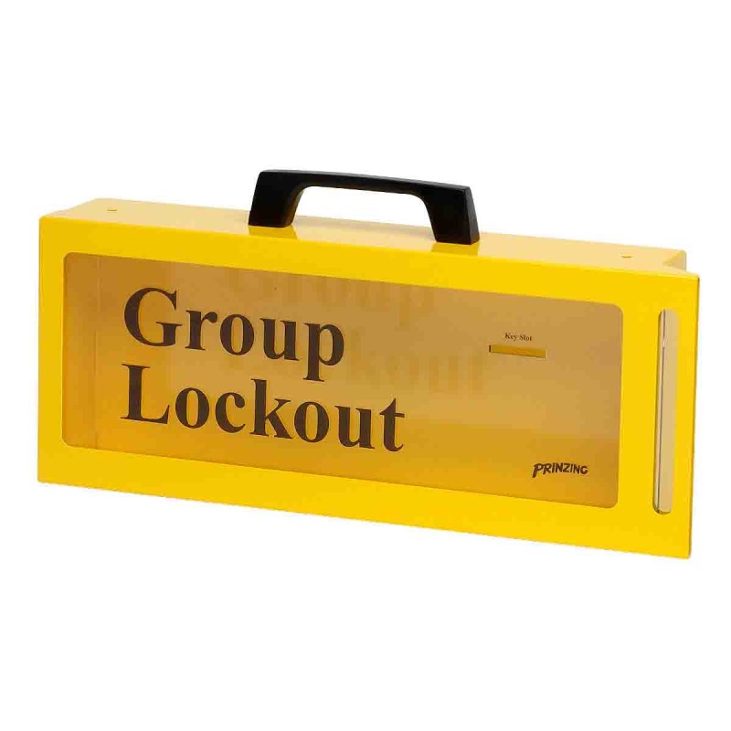 1 pcs - Brady 10-Lock Steel Group Lock Box