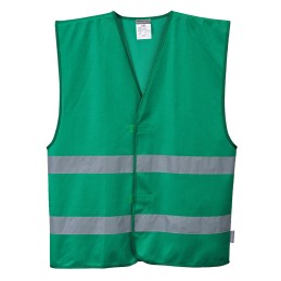 1 pcs - Portwest Green Hi-Vis Hi Vis Vest, S-M