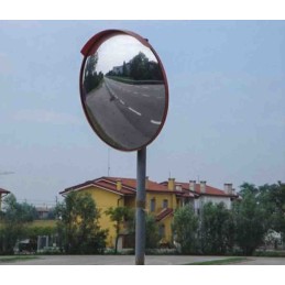 1 pcs - RS PRO PC Indoor, Outdoor Mirror, Circular