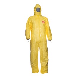 1 pcs - DuPont Yellow Coverall, EN 1073-2, EN 1149-5, EN 14126, EU 2016/425, 3XL