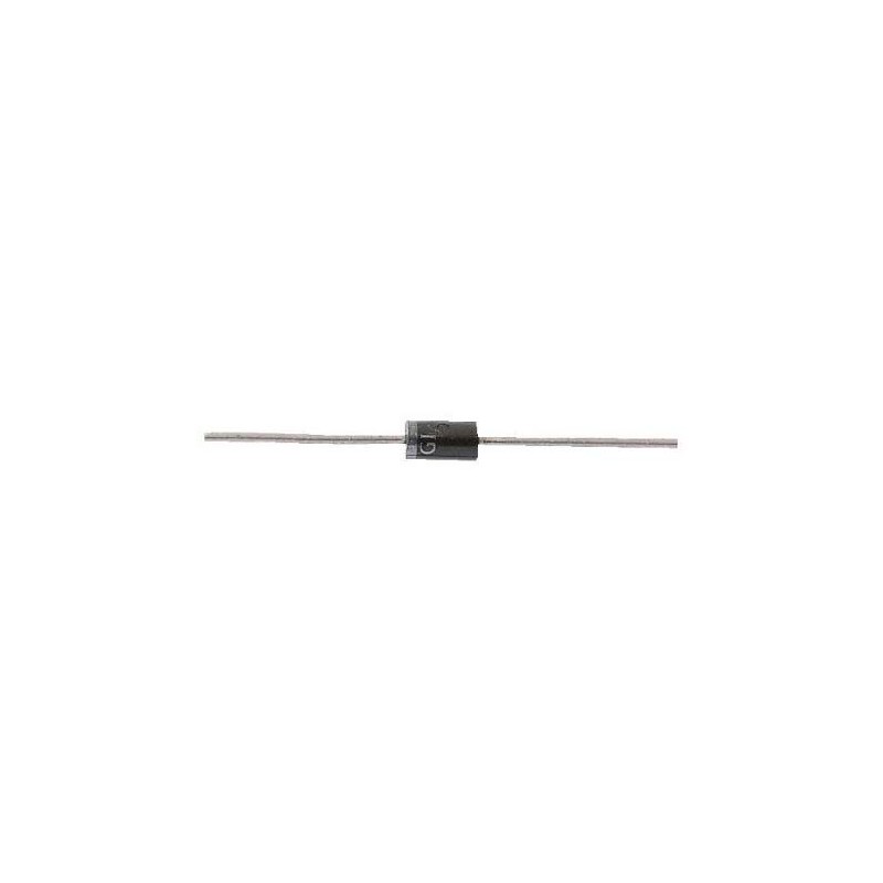 25 pcs - Vishay P6KE16A-E3/54, Uni-Directional TVS Diode, 600W, 2-Pin DO-204AC