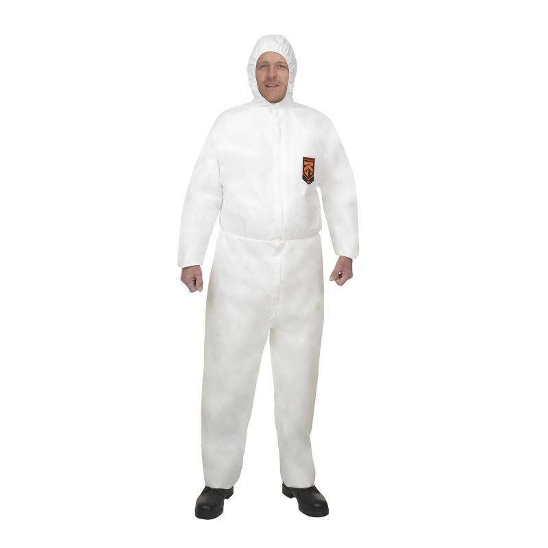 1 pcs - Kimberly Clark White Disposable overalls, CE CAT III. EN 1073-2:2002, EN 1149-1:1995, EN 13034:2005 - Limited Splash