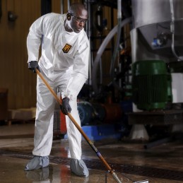 1 pcs - Kimberly Clark White Disposable overalls, CE CAT III. EN 1073-2:2002, EN 1149-1:1995, EN 13034:2005 - Limited Splash