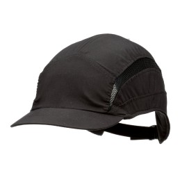 1 pcs - 3M Black Short Peaked Bump Cap, ABS Protective Material