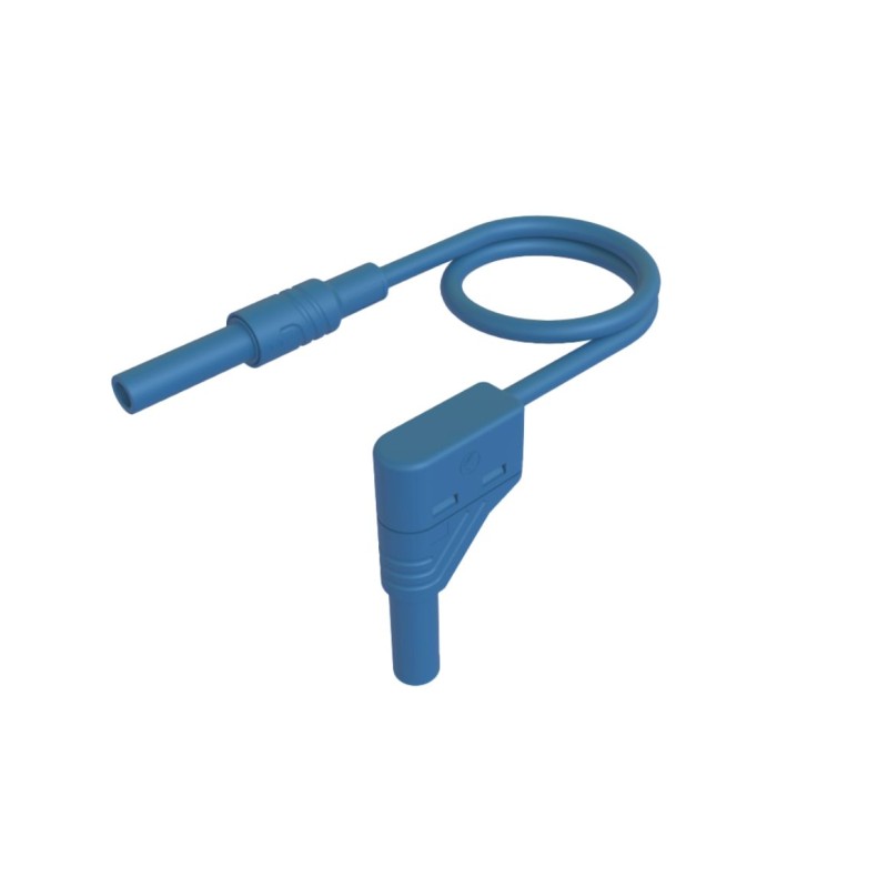 1 pcs - Hirschmann Test & Measurement 4 mm Test Probe Lead, 32A, Blue, 1m Lead Length