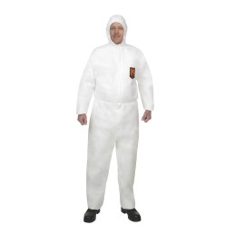 1 pcs - Kimberly Clark White Disposable overalls, CE CAT III. EN 1073-2:2002, EN 1149-1:1995, EN 13034:2005 - Limited Splash