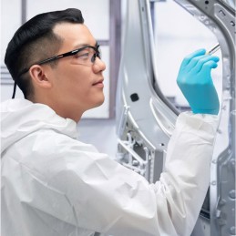 1 pcs - Kimberly Clark White Disposable overalls, CE CAT III. EN 1073-2:2002, EN 1149-1:1995, EN 13034:2005 - Limited Splash