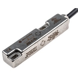 1 pcs - Allen Bradley Guardmaster 440N Series Magnetic Non-Contact Safety Switch, 24V dc, Stainless Steel Housing, 2NC, 4m Cable