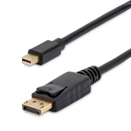 1 pcs - StarTech.com Male Mini DisplayPort to Male DisplayPort, PVC Cable, 4K @ 60 Hz, 1.8m