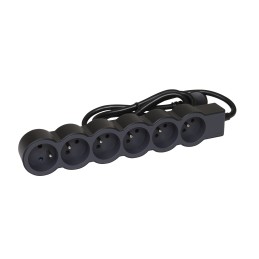 1 pcs - Legrand 1.5m 6 Socket Type E - French Extension Lead