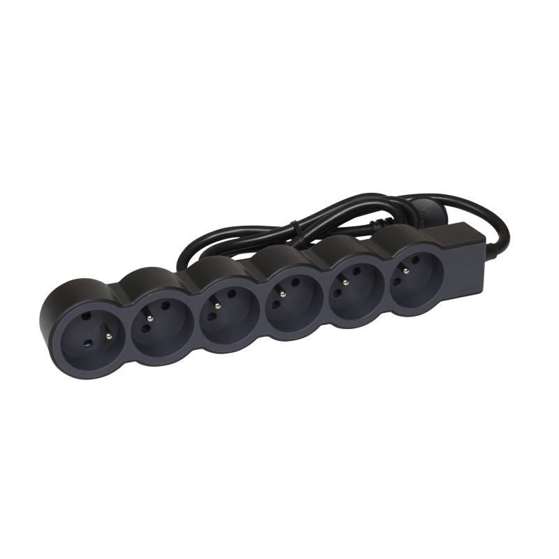 1 pcs - Legrand 1.5m 6 Socket Type E - French Extension Lead