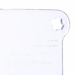 1 pcs - 3M Clear PC Visor, Resistant To Flying Particles, Liquids