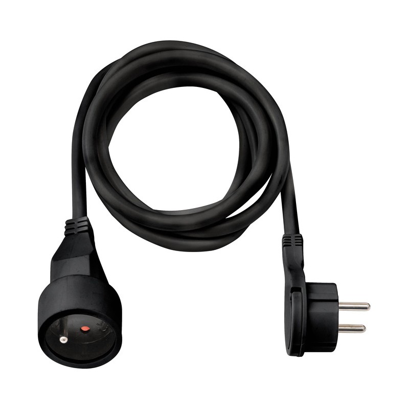 1 pcs - brennenstuhl 5m 1 Socket Type E - French Extension Lead, 230 V, IP20