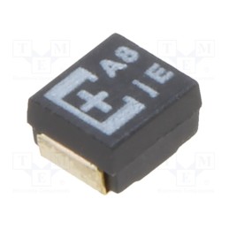 10 pcs x PANASONIC - 6TPE100MWB - Capacitor: tantalum-polymer, 100uF, 6.3VDC, TPE, SMD, ±20%, 2000h