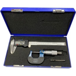 1 pcs - RS PRO Metric & Imperial Caliper and Micrometer Measuring Set UKAS