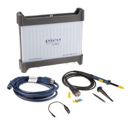 1 pcs - Pico Technology 5244D PicoScope 5000D Series Analogue PC Based Oscilloscope, 2 Analogue Channels, 200MHz - RS Calibrated