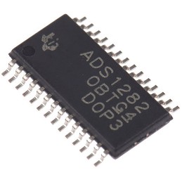 10 pcs - Texas Instruments, 10 32-bit- ADC 38400sps, 28-Pin TSSOP