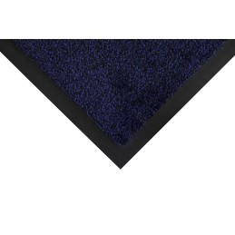 1 pcs - Coba Europe COBAwash Anti-Slip, Door Mat, Carpet, Indoor Use, Black/Blue, 0.85m 1.5m 8mm