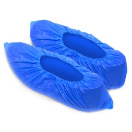 1 Box of 2000 - RS PRO Blue Anti-Slip Over Shoe Cover, 41 cm, 2000 pack