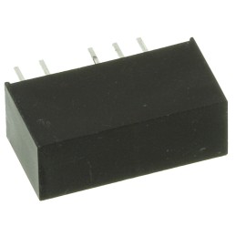 5 pcs - TRACOPOWER TMA DC-DC Converter, ±12V dc/ 42mA Output, 21.6 - 26.4 V dc Input, 1W, Through Hole, +85°C Max Temp