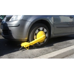 1 pcs - RS PRO Steel Wheel Clamp, 30km/h Speed Limit