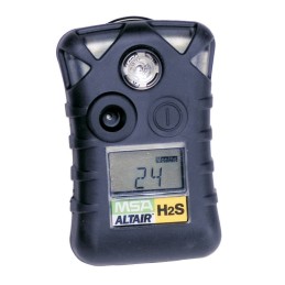 1 pcs - MSA Safety Gas Detector Gas Detector for H2S, H10, L5 Detection, Audible Alarm, ATEX Approved