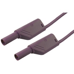 1 pcs - Hirschmann Test & Measurement, 32A, 1000V ac/dc, Violet, 500mm Lead Length