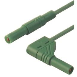 1 pcs - Hirschmann Test & Measurement, 32A, 1000V ac/dc, Green, 1m Lead Length