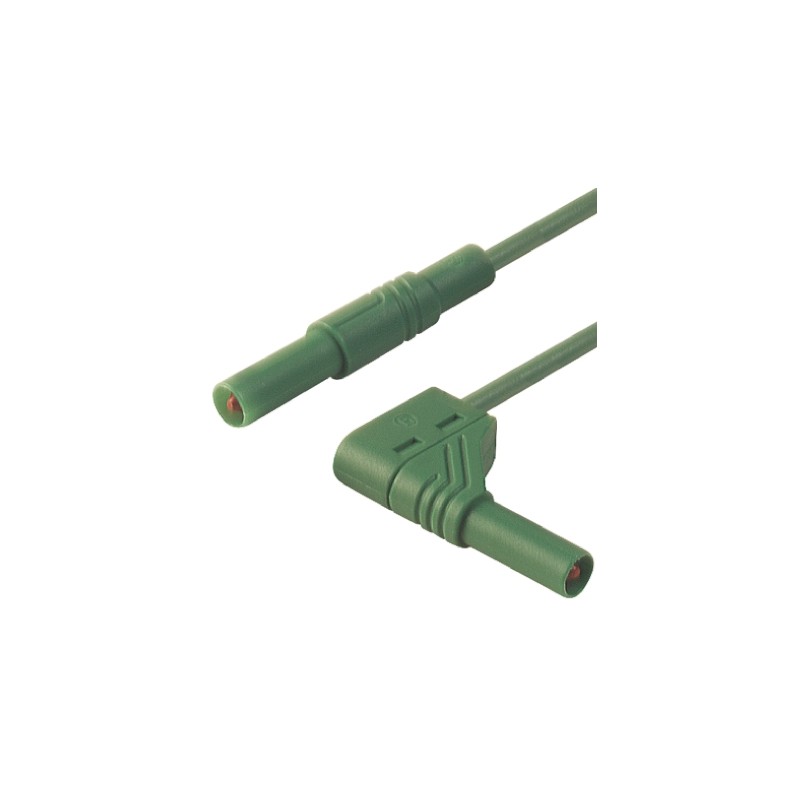 1 pcs - Hirschmann Test & Measurement, 32A, 1000V ac/dc, Green, 1m Lead Length