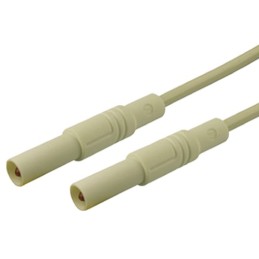 1 pcs - Hirschmann Test & Measurement, 32A, 1000V ac/dc, White, 2m Lead Length