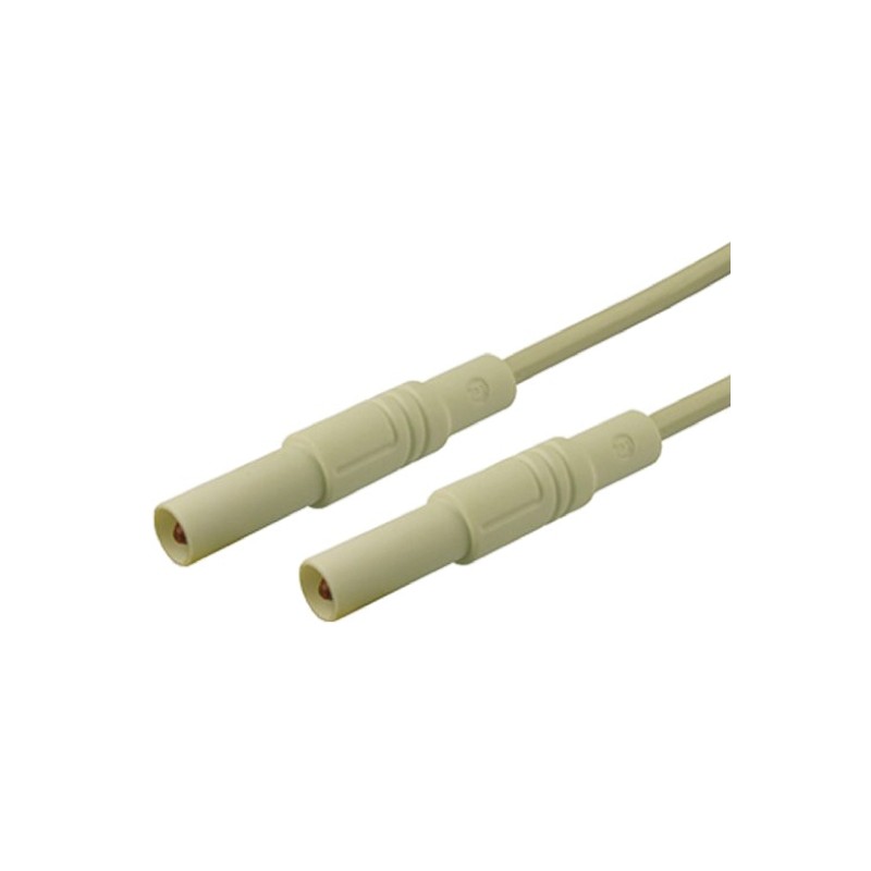 1 pcs - Hirschmann Test & Measurement, 32A, 1000V ac/dc, White, 2m Lead Length