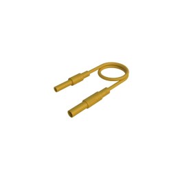 1 pcs - Hirschmann Test & Measurement Test lead, 32A, Yellow, 500mm Lead Length