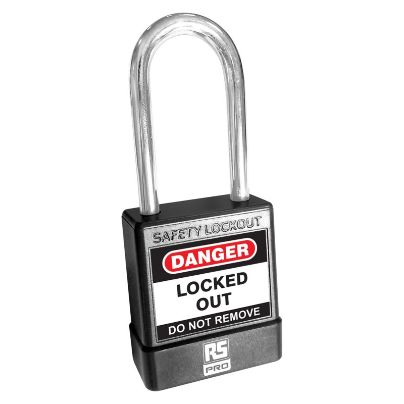 1 pcs - RS PRO Safety Lockout, 5mm Shackle