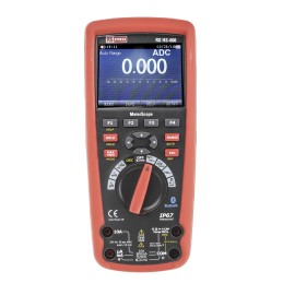1 pcs - RS PRO HS608 MeterScope Handheld Digital Multimeter, True RMS, 10A ac Max, 10A dc Max, 1000V ac Max - RS Calibrated