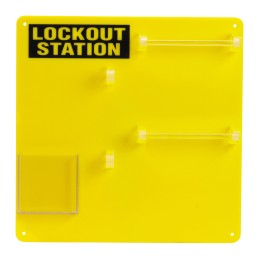 1 pcs - Brady 10 Padlock Lockout Station