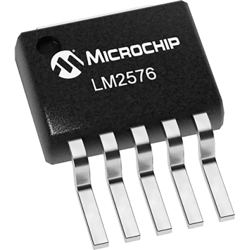 5 pcs - Microchip, LM2576-12WU Adjustable Switching Regulator, 1-Channel 3A 5-Pin, D2PAK