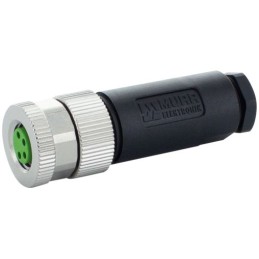 1 pcs - Murrelektronik Limited Straight Female 4 way M8 to Connector, 40mm