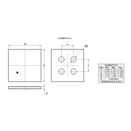 3000 pcs - N-Channel MOSFET X4-DSN1717-4 Diodes Inc DMN2009UCA4-7