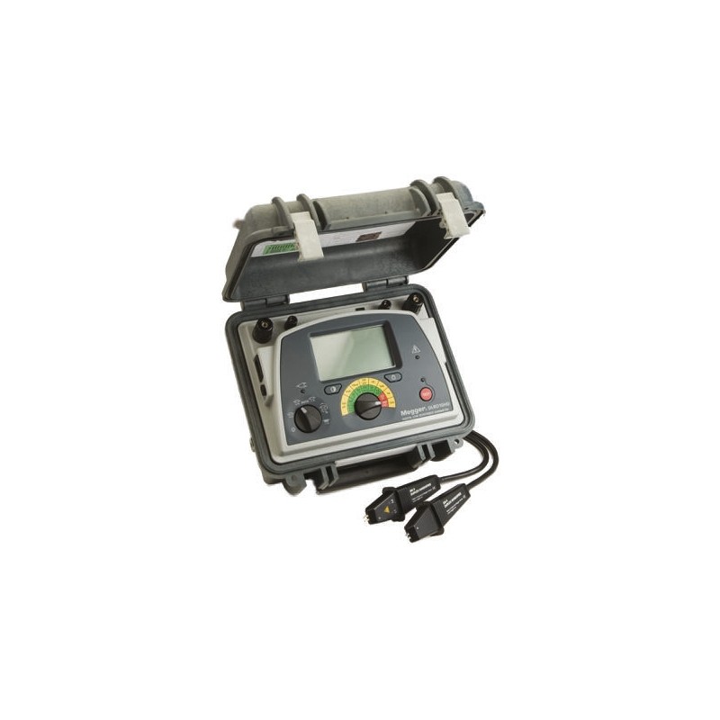 1 pcs - Megger DLRO10HD Handheld Ohmmeter, 2.5 kΩ Max, 100nΩ Resolution, Low Resistance