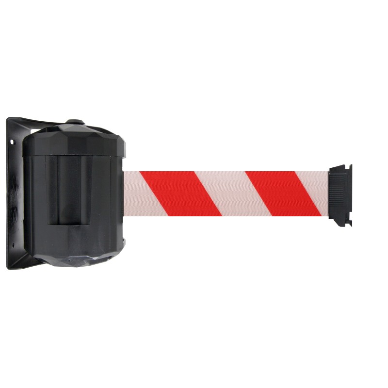 1 pcs - RS PRO Red & White Steel Strap Reel, 4m, Red, White Tape