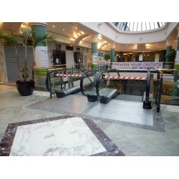 1 pcs - RS PRO Red & White Steel Strap Reel, 4m, Red, White Tape