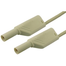 1 pcs - Hirschmann Test & Measurement, 32A, 1000V ac/dc, White, 1m Lead Length