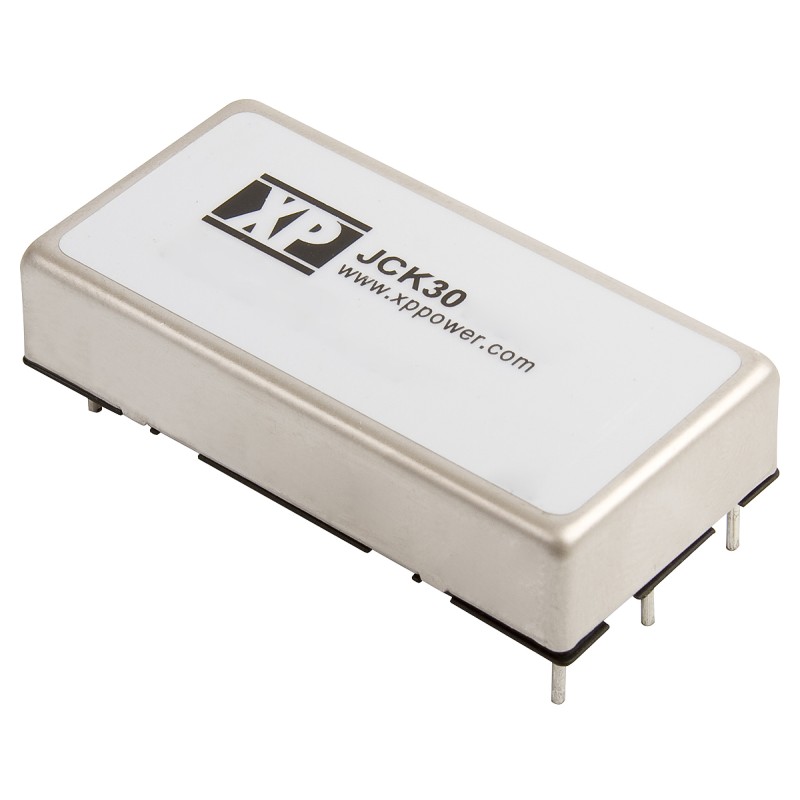 5 pcs - XP Power JCK DC-DC Converter, ±15V dc/ ±1A Output, 18 - 36 V dc Input, 30W, Through Hole, +75°C Max Temp -40°C