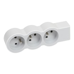 1 pcs - Legrand 3 Socket Type E - French Extension Lead