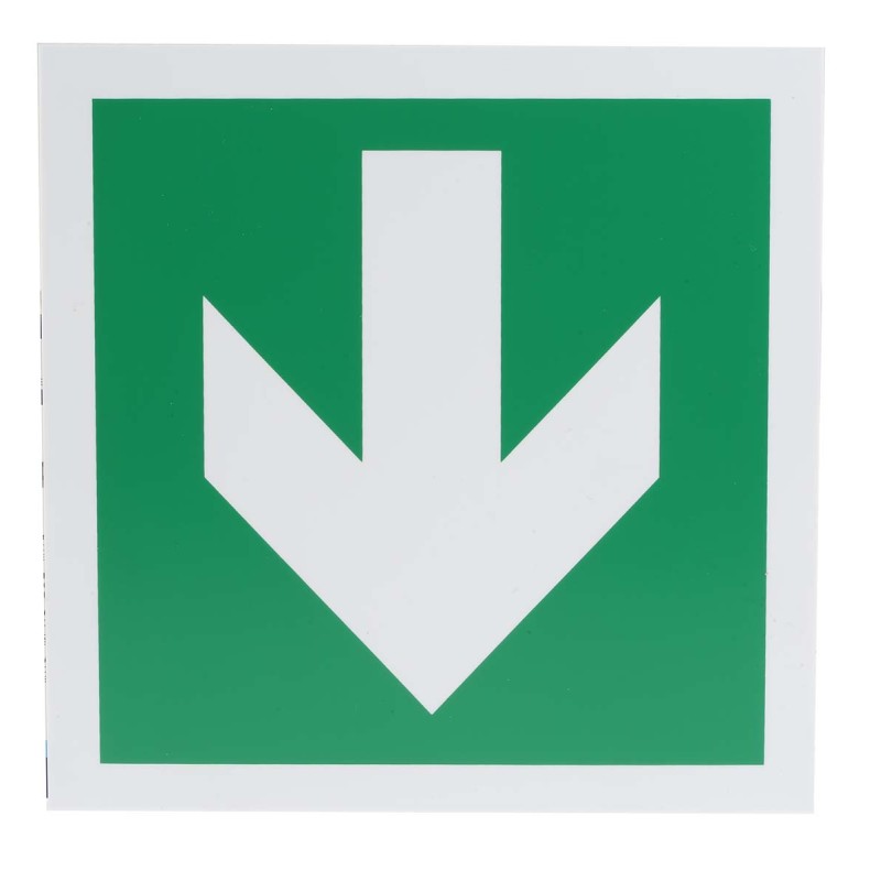 1 pcs - PP With Pictogram Only, Exit Sign