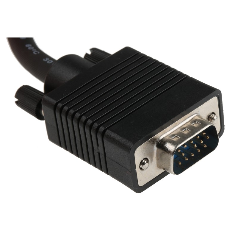 1 pcs - Roline Male VGA to Male VGA Cable, 2m